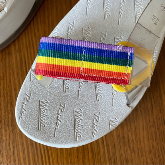 Melissa Papete Platform Rider Sandals rainbow - Picture 4 of 10